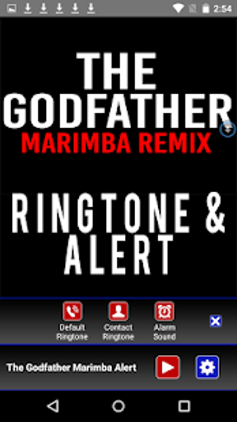 Image 0 for The Godfather Theme Marim…