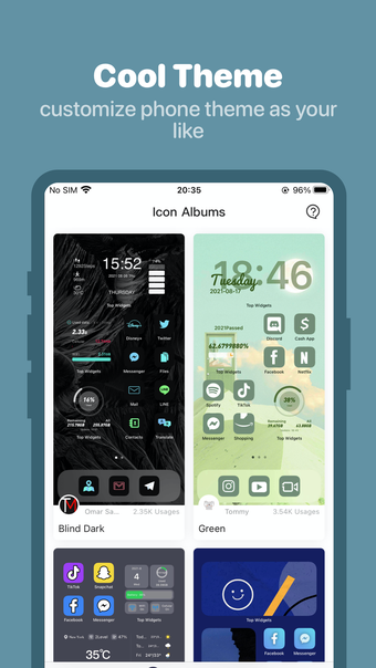 Image 0 for Top Widgets-Icons  Themes