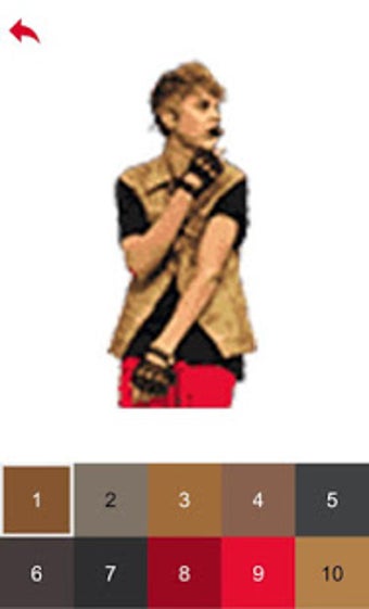 Imagen 1 para Justin Bieber Color by Nu…