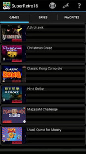 Image 1 for SuperRetro16 (SNES Emulat…
