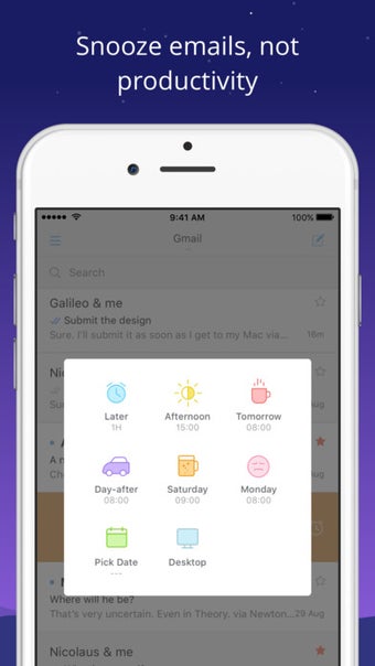 Imagen 1 para Newton Mail - Email for G…