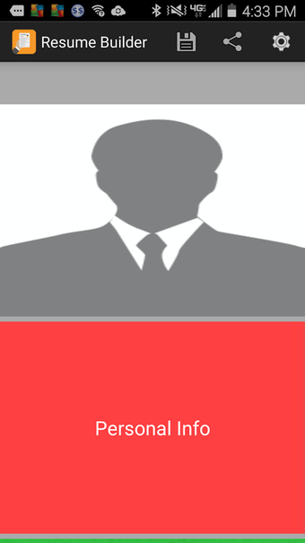 Imagen 1 para Resume Builder app