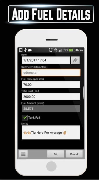 Image 3 for FillUp Car FuelLog Fuel B…