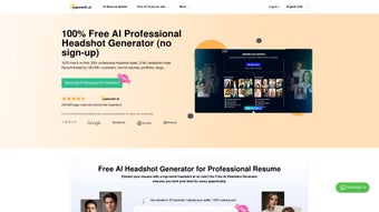 Image 0 for 100 Free AI Headshot Gene…