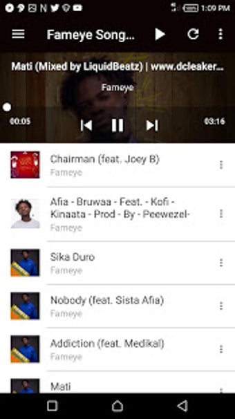 Image 1 for Fameye Songs 2020
