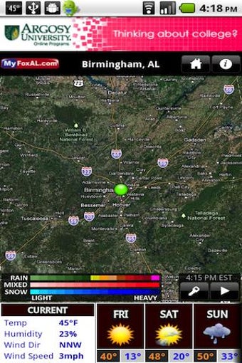 Image 0 for FOX6 WBRC StormWarn Cente…