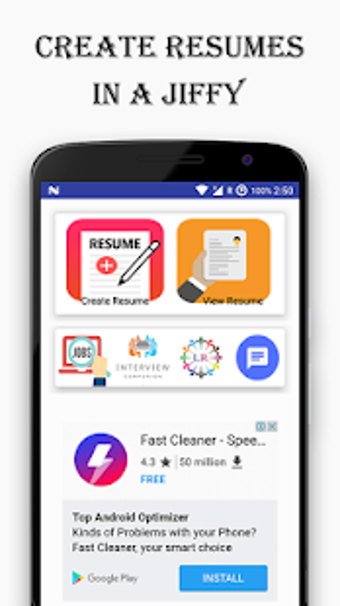 Imagen 0 para Resume Builder Free CV Ma…