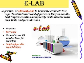 Image 6 for eLab Clinical Labs Softwa…