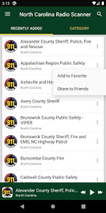 Imagen 0 para North Carolina Scanner Ra…