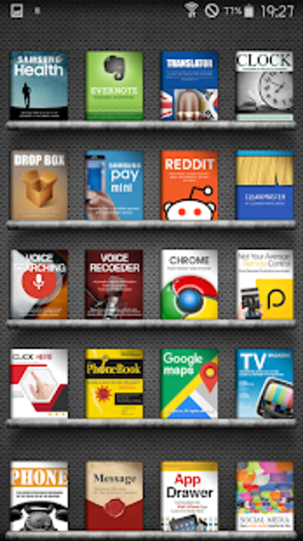 Image 0 for Book Total launcher theme…