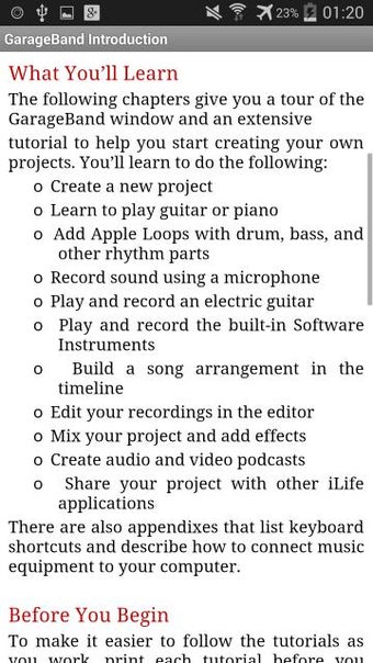 Image 2 for Free GarageBand Tutorials