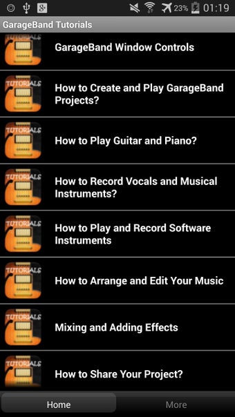 Image 0 for Free GarageBand Tutorials