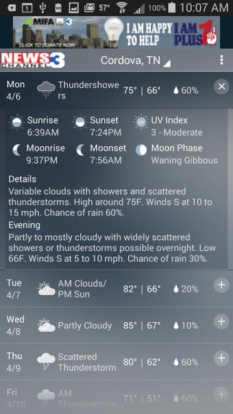 Image 1 for WREG Weather