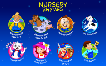 Imagen 1 para Nursery Rhymes, Kids Game…