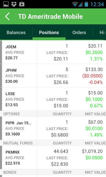 Imagen 1 para TD Ameritrade Mobile