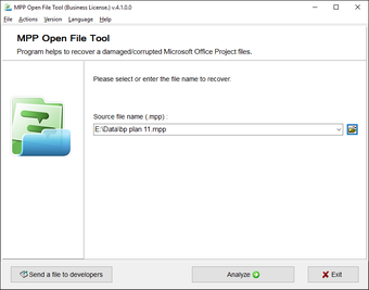 Imagen 0 para MPP Open File Tool