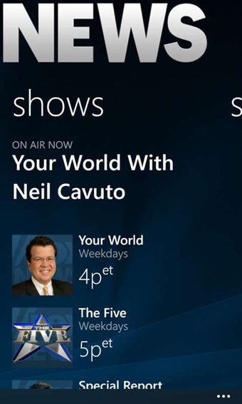 Imagen 0 para Fox News for Windows 10
