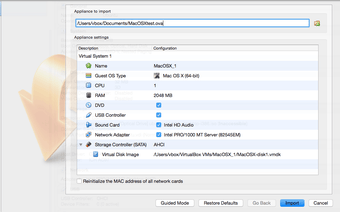 Image 1 for VirtualBox