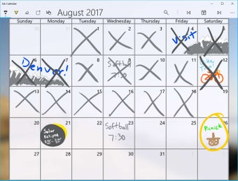 Image 0 for Ink Calendar for Windows …