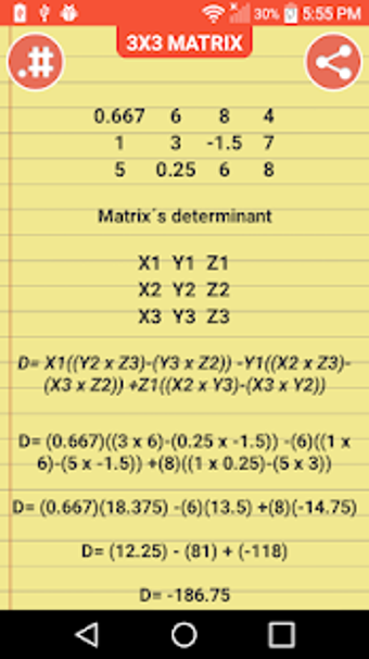 Imagen 1 para Cramer Matrices
