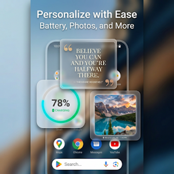 Image 0 for Glass Widgets  Theme Pro