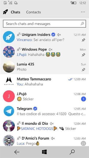 Imagen 0 para Unigram Preview for Windo…