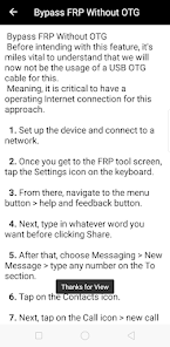 Image 0 for FRP Bypass Guide For Andr…