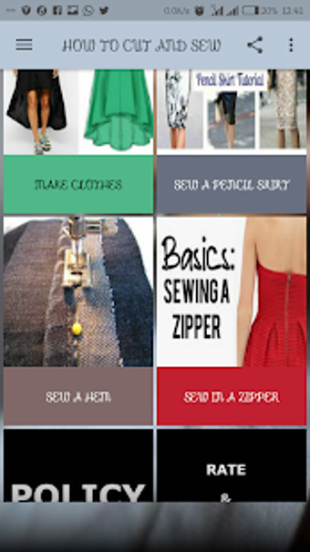 Imagen 0 para HOW TO CUT AND SEW