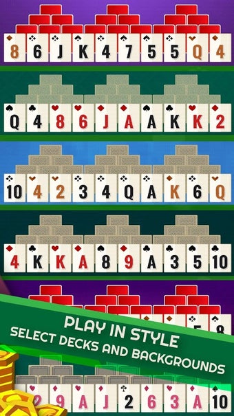 Imagen 2 para Tripeaks Solitaire - Offl…