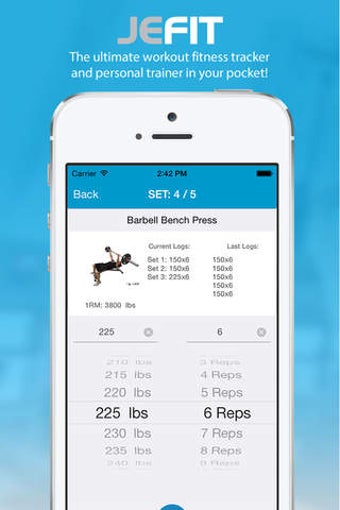 Image 0 for Workout Tracker Gym Log E…