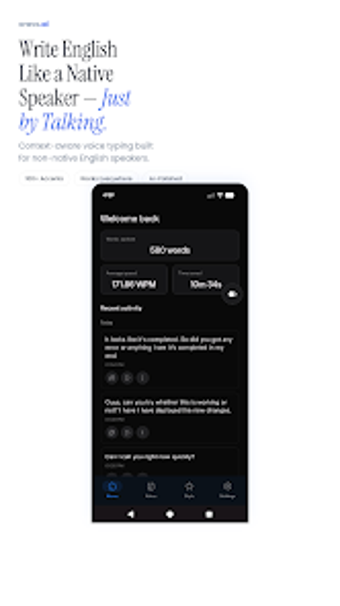 Image 0 for Oravo: AI Voice-to-Text
