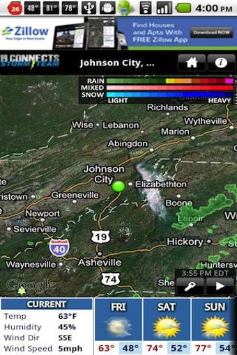 Imagen 2 para WJHL Radar
