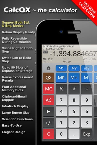 Image 5 for CalcQX LITE - the calcula…