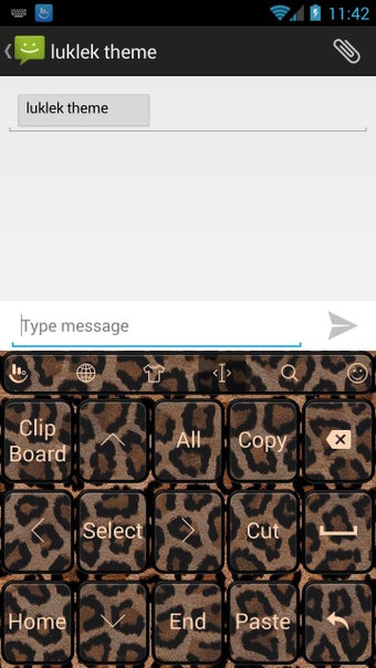 Imagen 2 para Theme TouchPal Leopard Br…