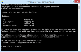 Image 0 for Resource Tuner Console