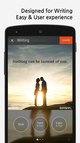 Imagen 0 para Geulgram - Text on Photo,…