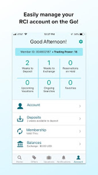 Image 3 for RCI Member App