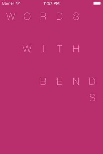 Image 0 for Words with Bends