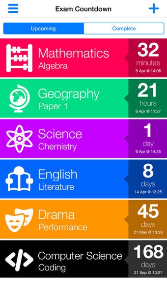Imagen 2 para Exam Countdown Lite