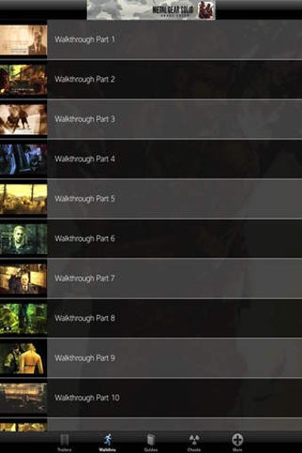 Imagen 0 para Game Cheats - Metal Gear …