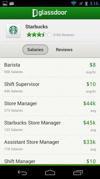 Imagen 4 para Glassdoor Job Search, Sal…