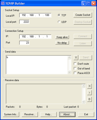 Imagen 0 para TCP/IP Builder