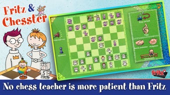 Image 0 for Chess game: Fritz and Che…