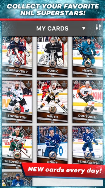 Image 1 for NHL SKATE: Hockey Card Tr…