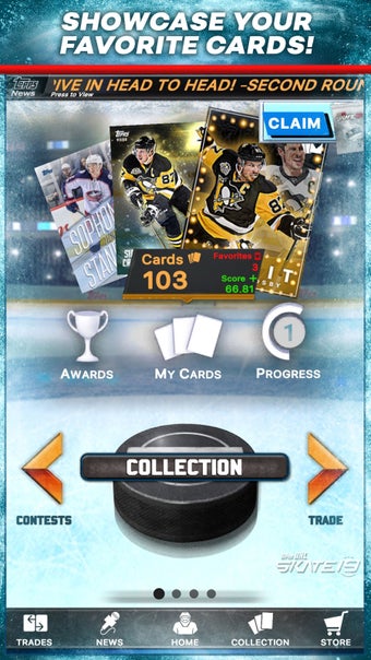 Image 0 for NHL SKATE: Hockey Card Tr…