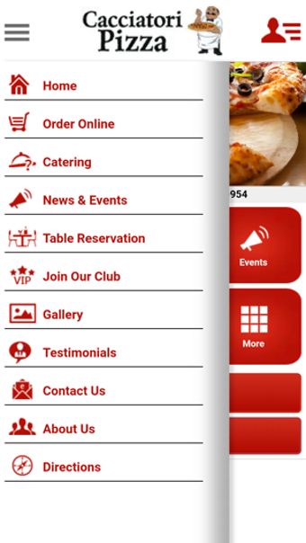 Image 0 for Cacciatori Pizza