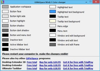 Image 0 for GiMeSpace Win 8 & 10  Col…