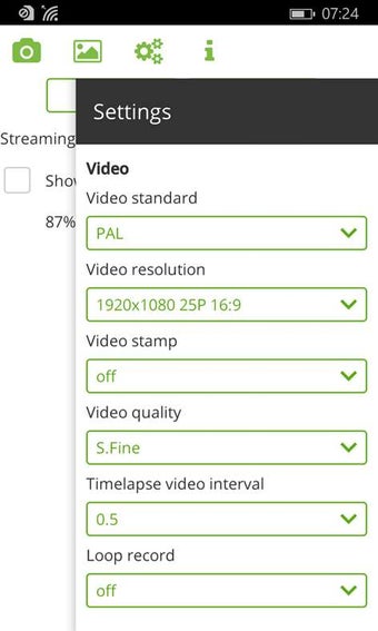 Imagen 1 para Control for Xiaomi Yi for…