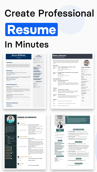 Image 0 for Resume Creator + CV Maker