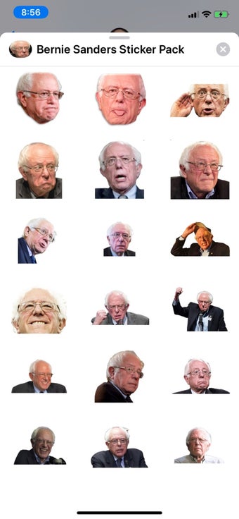 Imagen 0 para Bernie Sanders Sticker Pa…